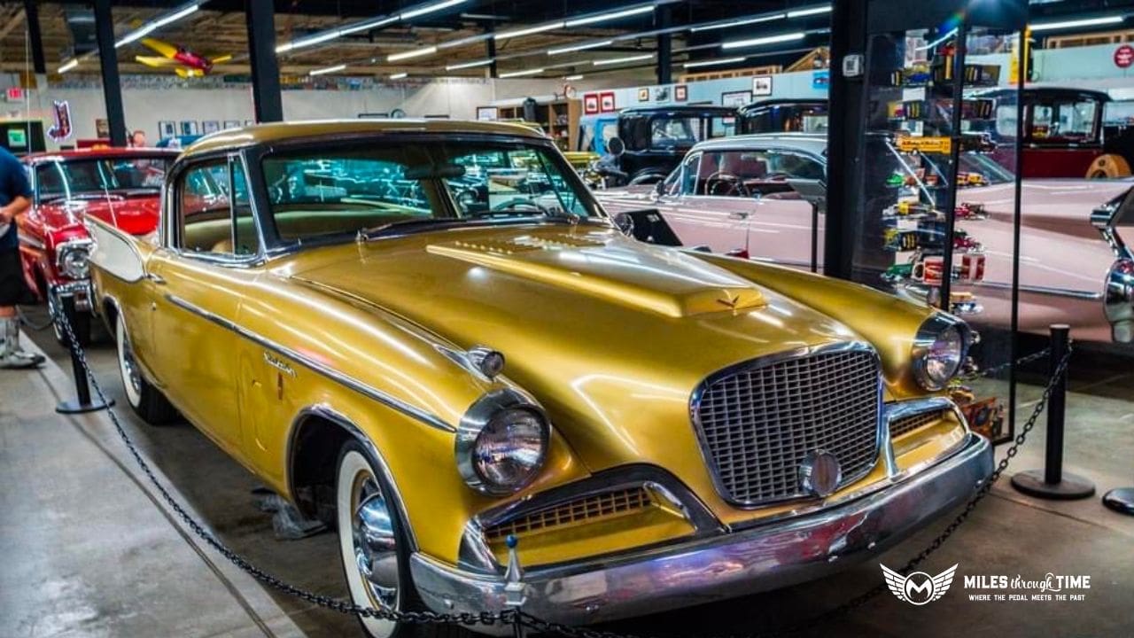 1958 Studebaker Golden Hawk | Miles Through Time Automotive Museum Exhibits