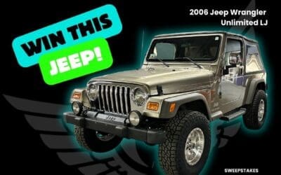 Win a 2006 Jeep Wrangler Unlimited LJ and Support Automotive History! 🚙🔥