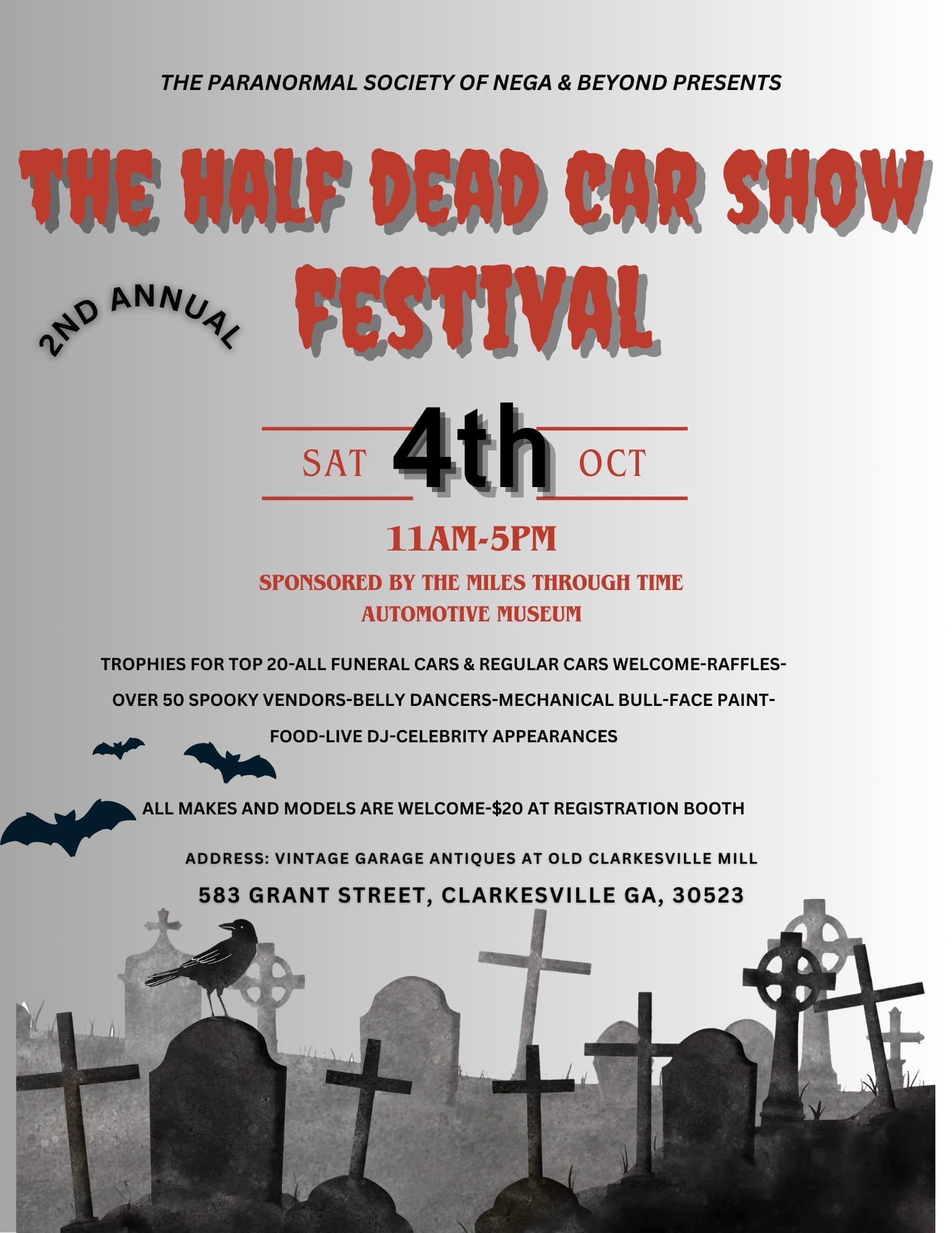 half dead car show festival
