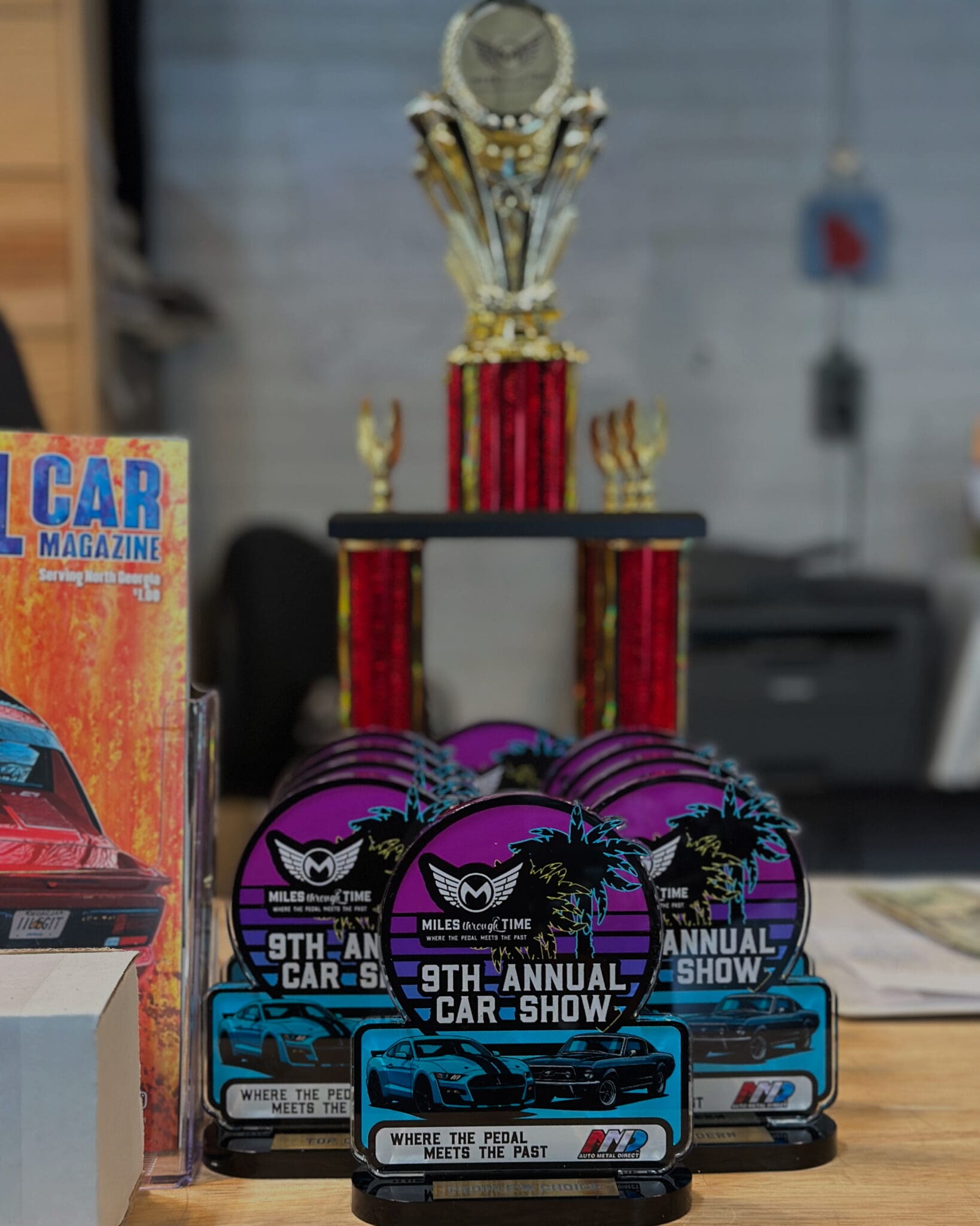 9th annual car show awards