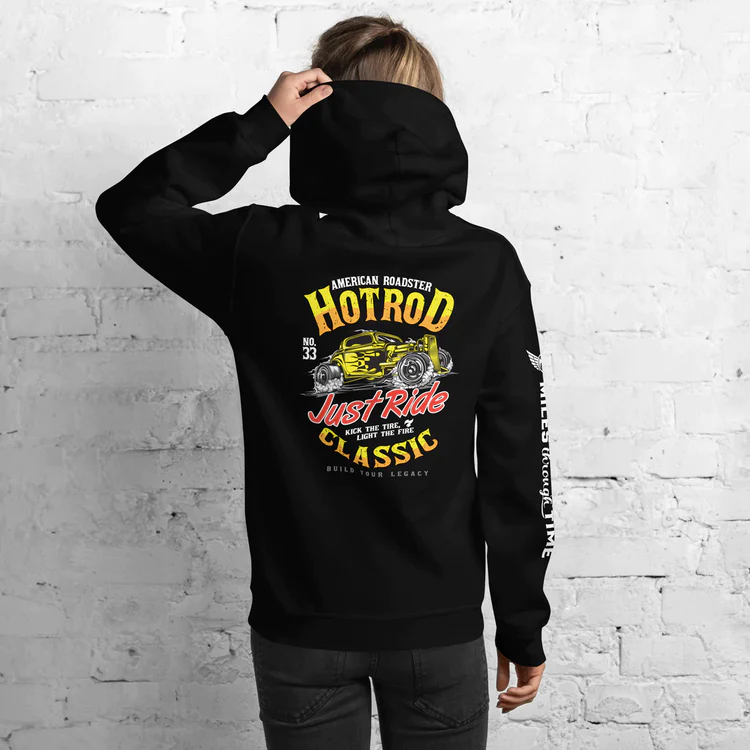 Shop Miles Through Time Hoodies